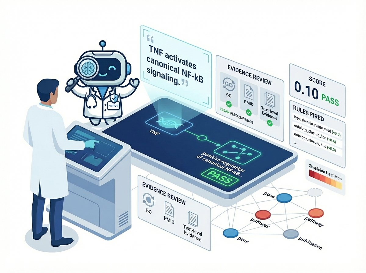 NERVE - Neuro-symbolic Evidence Review and Verification Engine